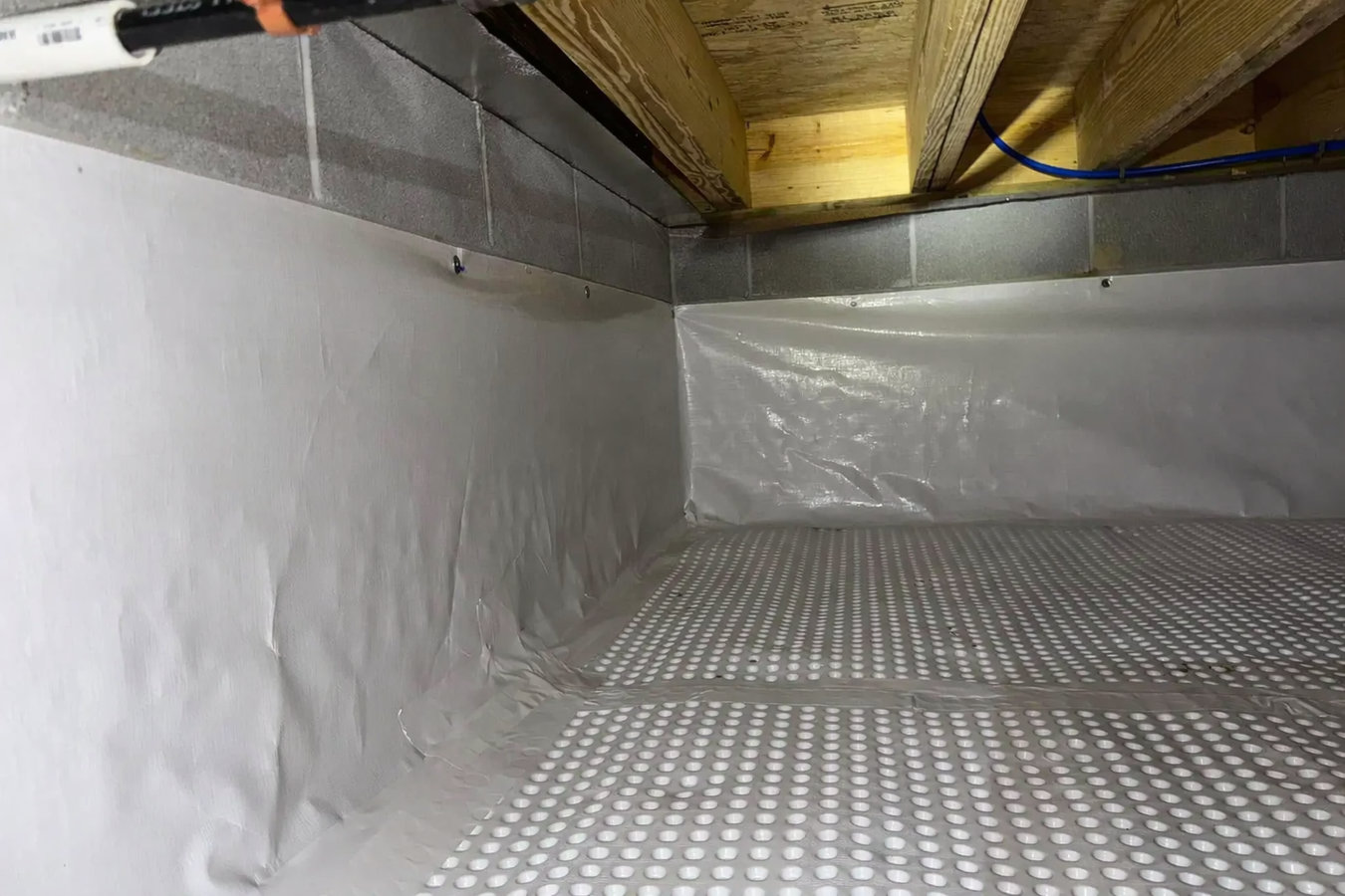 Crawl space insulation